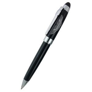 Crown Collection Executive Pen (Silver/Black)