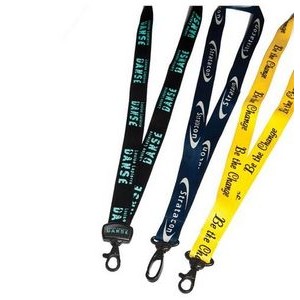 Double Sided Tradeshow Deluxe Lanyard
