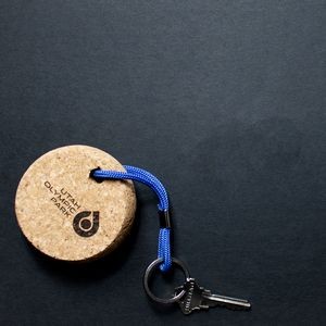 Floatie Recycled Cork Keychains - Circle