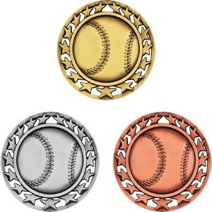 Stock Star Sports Medals - Baseball