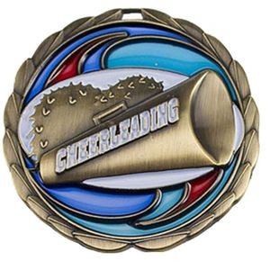 Stock Color Medals - Cheerleading