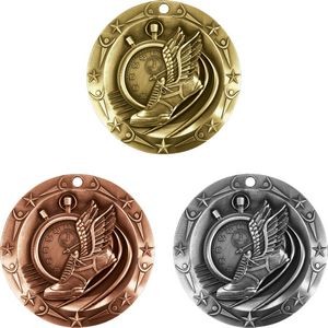 Stock World Class Sports & Academic Medals - Track
