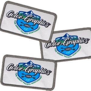 Sublimated Patch - 2.5" Product Size