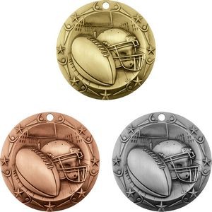 Stock World Class Sports & Academic Medals - Football