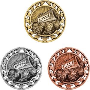 Stock Star Sports Medals - Cheerleading