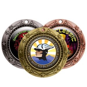 Digistock Medals - 2" Figurine & Star Border