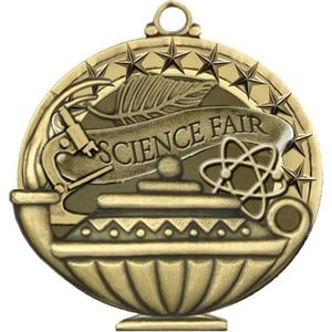 Stock Academic Medals - Science Fair