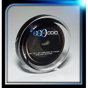 Executive Series Round Paperweight w/Bevel on Top (3" Diameter x 3/4")