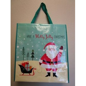 Holly Jolly & Christmas Wreath Tote