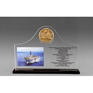Coinlock Coin Display/ Award (up to 50 square inches)