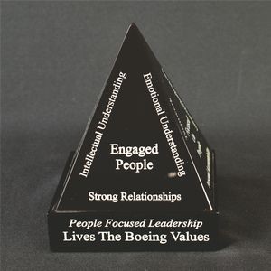 Acrylic Pyramid Award (3 1/2"x4 1/2")