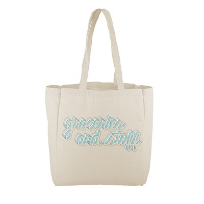 Continued All That Grocery Natural Canvas Tote