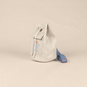 Bucket Sling Bag - Straw