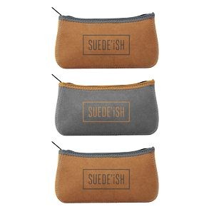 Large Suede-ish Canoe Pouch
