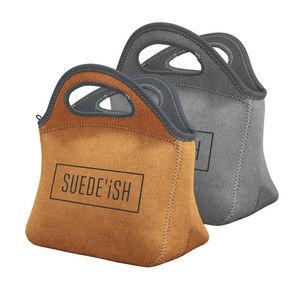 Gran Klutch Suede-ish Neoprene Lunch Bag