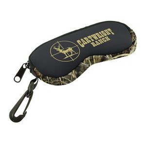 Eyeglass Case PKR Trademarked Camo Gusseted