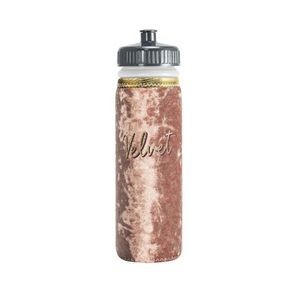 Van Metro Velvet Sport Bottle w/Sleeve & Push-Pull Lid