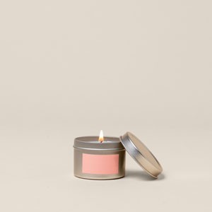 Small Candle Tin - Label