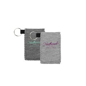 Heathered Jersey Knit Neoprene Card Guardian