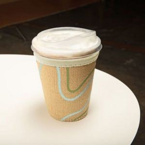 Coffee Sleeve - Small - Burlap Neoprene
