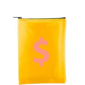 Laminated Nylon Vertical Bank Bag