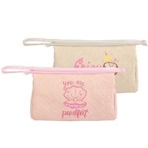 Continued Jetsetter Large Pouch (Straw)