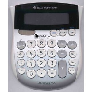 Texas Instruments 1795SV Classic Mini Desktop Everyday Calculator W/ SuperView