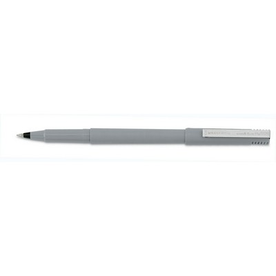 Uniball Micro Point Gray/Blue Ink Roller Ball Pen