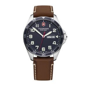 Swiss Army Fieldforce Blue Dial, Brown Leather Strap
