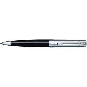 Sheaffer 300 Black Barrel/Chrome Cap Ballpoint Pen