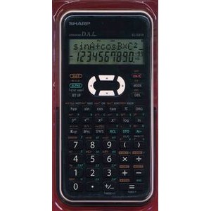 Sharp EL531XBWH 272 Function Engineering Scientific Calculator
