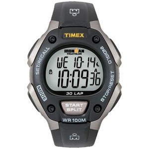 Timex Ironman Black/Titanium Gray Traditional 30 Lap Full-Size Watch