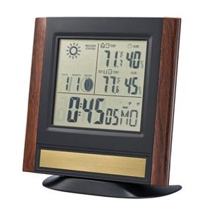 Bulova Forecaster Weather Station Desk or Wall Clock