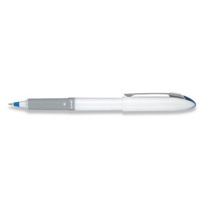 Uniball Grip Fine White/Blue Ink Roller Ball Pen