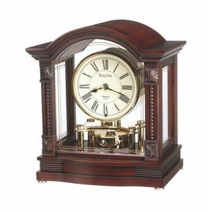 Bulova Bardwell Rotating Pendulum Clock