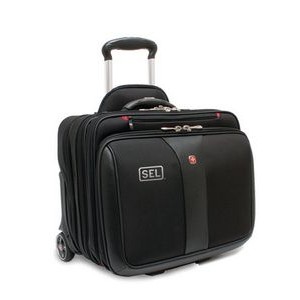 Swiss Army Patriot 2-piece Business set with Comp-u-Roller and Matching 15.4" Laptop Case