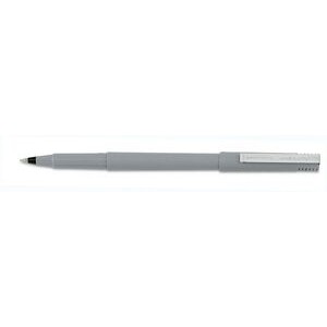 Uniball Micro Point Gray/Black Ink Roller Ball Pen