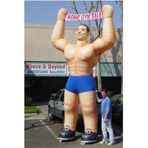 Inflatable Air Blown Giant Balloon for Outdoor Promotion - Fitness Guy