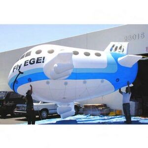 Inflatable Vehicle Look Giant Balloon for Outdoor Events - Jet Plane