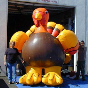 Inflatable Animal Shaped Giant Balloon - Turkey