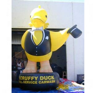 Inflatable Animal Look Giant Balloon for Outdoor Event - Tuxedo Duck