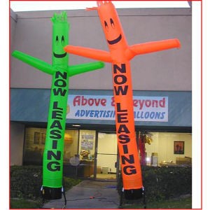Inflatable Advertising Balloon - 1 Leg Tube Dancer with Arms (9')