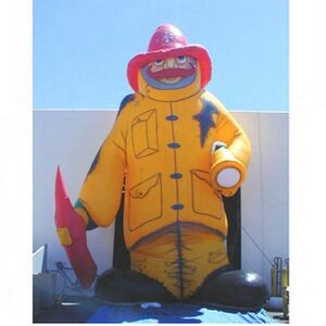 Inflatable Air Blown Giant Balloon for Outdoor Promotion - Fireman