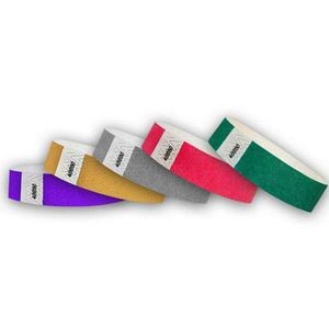 3/4" wide x 10" long - 3/4" Wristband Multi Value Pack 2 Blank 0/0