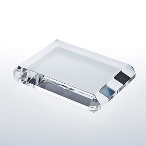 Crystal Awards / Crystal Beveled Rectangle Paperweight
