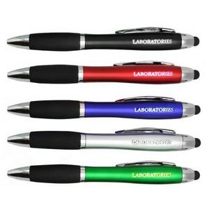 Lumos Pen Series light pen with stylus - pen with light up logo
