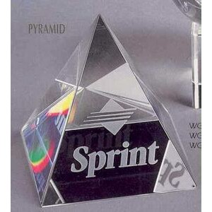 Crystal Awards / Crystal Pyramid Paperweights