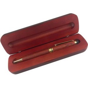 Rosewood stylus / ball point pen with gift box