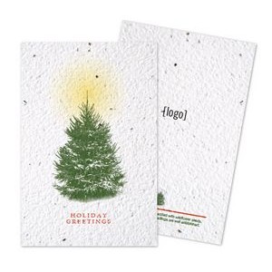 Holiday Seed Paper Postcard - Style X