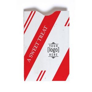 Holiday Seed Paper Card Sleeve - Design E